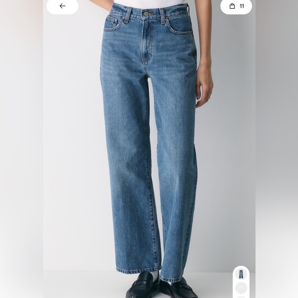 Denim Forum Denim - Denim Forum Farrah High Rise Wide